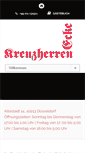 Mobile Screenshot of kreuzherrenecke.info